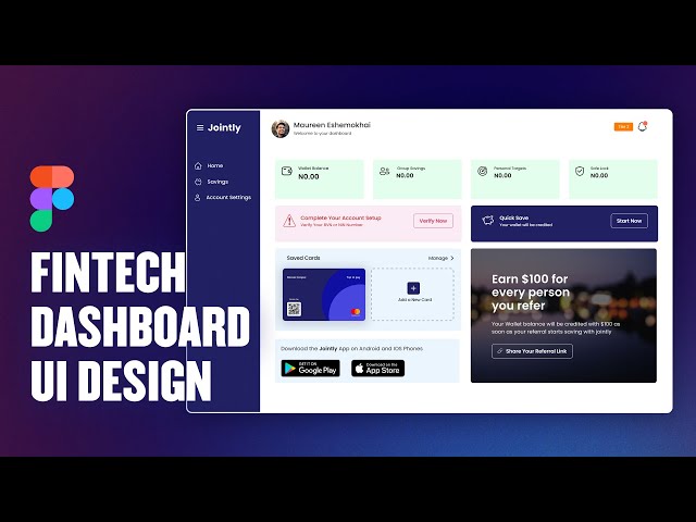 Admin Dashboard UI Design Improvement in Figma. Redesigning a Fintech Dashboard.