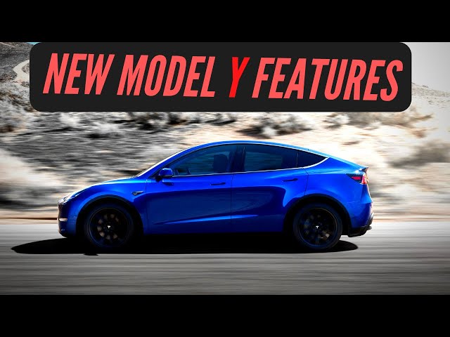 Every New Feature On The Tesla Model Y!
