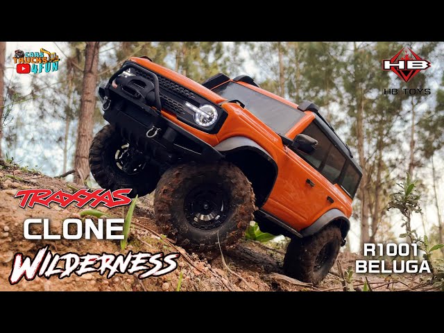 Traxxas TRX4 Ford Bronco Clone | Beluga HB Toys R1001 | Unboxing & First Drive | Cars Trucks 4 Fun