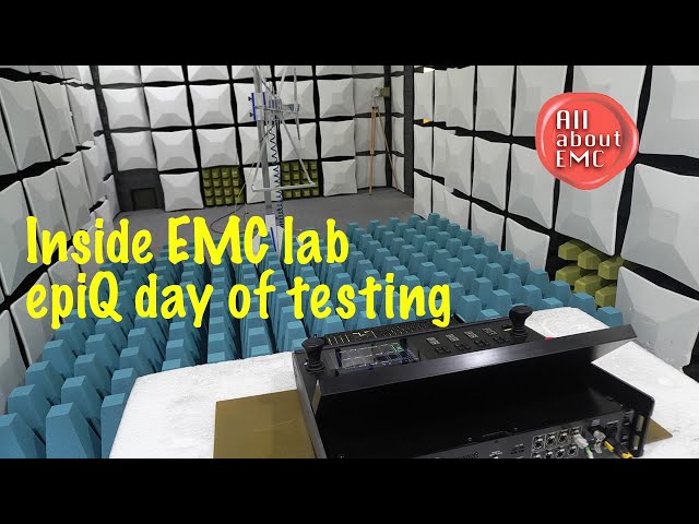EMC Testing in RF Anechoic Chamber