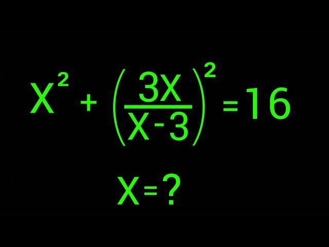 Germany | A Nice Math Olympiad Algebra Problem