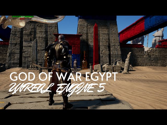 God Of War Egypt  | Unreal Engine 5 | By Safouane AYADI