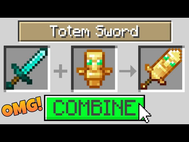 Minecraft But I Can Combine Items...