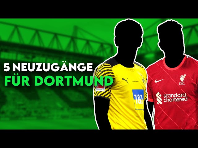 Borussia Dortmund: 5 Transfers für Dortmunds Meisterangriff auf die Bayern!