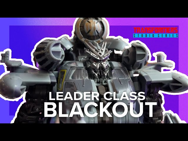 Transformers Studio Series Leader Class Blackout / Grindor Quickie Review