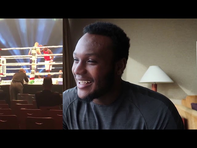 REACTING TO MY AMATEUR FIGHT!
