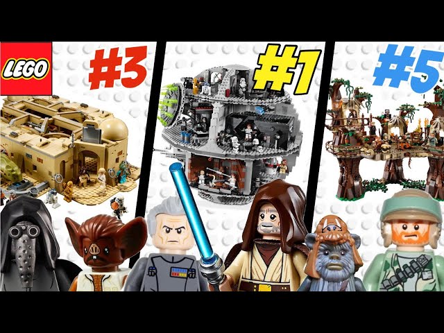 TOP 5 LEGO Star Wars sets with the Most Minifigures
