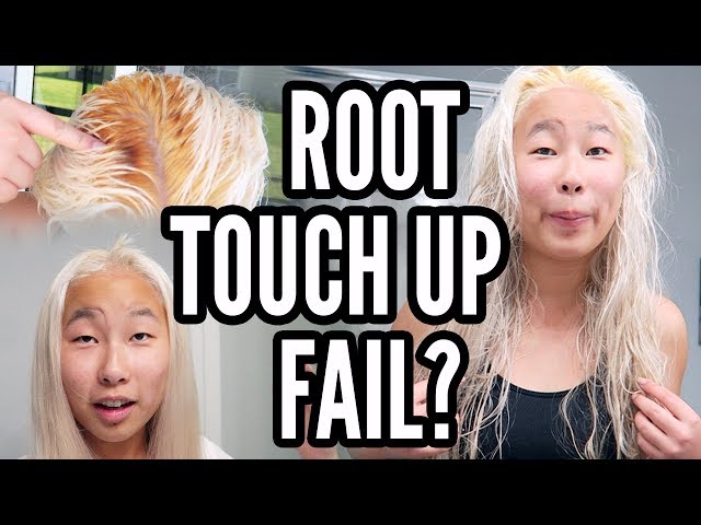 Platinum Root Touch Up FAIL? | Alex Jayne