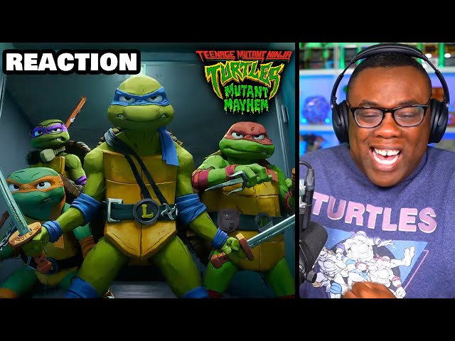 Teenage Mutant Ninja Turtles MUTANT MAYHEM Official Trailer 2 REACTION
