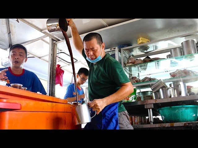 Crazy Moves! Crazy Skills! Amazing Speed from a Coffee Master in Penang