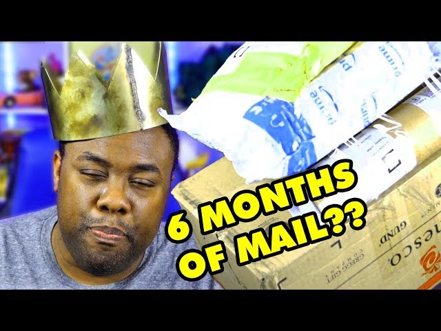 UNBOXING 6 MONTHS OF MAIL - Mystery Unboxing Haul