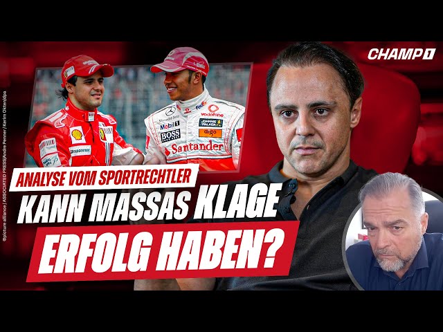 Hat er überhaupt eine Chance? Fachanwalt für Sportrecht über Felipe Massas Titel-Klage | EXKLUSIV
