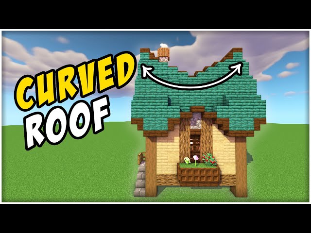 Build a Curved Roof in Minecraft [How To]