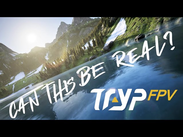 Blurring Reality: TRYP FPV drone simulator // #fpv #drone #simulator // BaconNinjaFPV