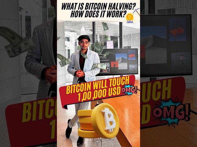 Bitcoin Halving | Bitcoin Will Touch $1,00,000 | #bitcoin