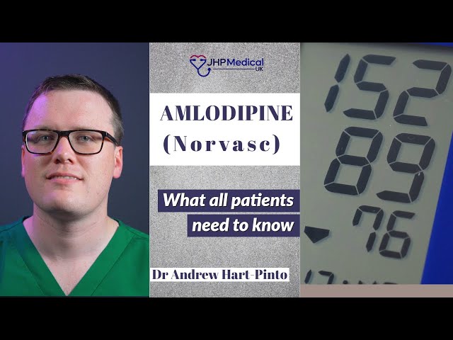 How to Take AMLODIPINE (Norvasc) | High Blood Pressure Medication | Side Effects