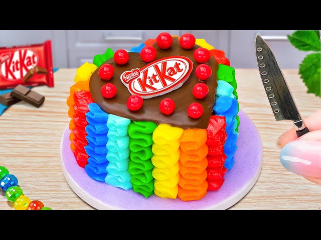 Best Rainbow Heart Chocolate Cake Decorating 🌈 1000+ Miniature Rainbow Chocolate Cake Recipe Ideas 💖