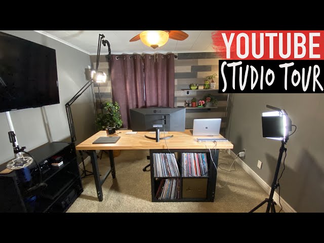YouTube Studio Tour 2020: How I Film My Overhead Art Videos