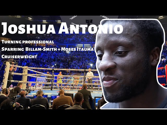 Cruiserweight Prospect Joshua Antonio is READY for his Professional Debut