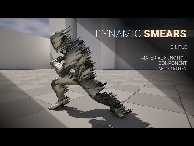 Dynamic Smears (Available now!) - UE5 Marketplace - Showcase