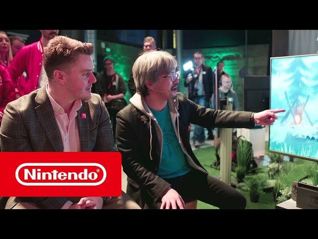 The Legend of Zelda: Breath of the Wild - 20 Minuten Live gameplay mit Eiji Aonuma (Nintendo Switch)