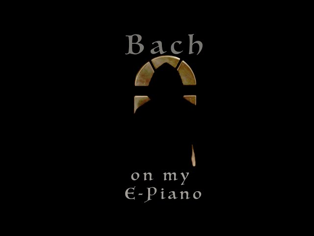 Bach on my E-Piano. Präludium & Fuga c-moll (BWV 847) J.S. Bach: The Well-Tempered Clavier, Book 1.