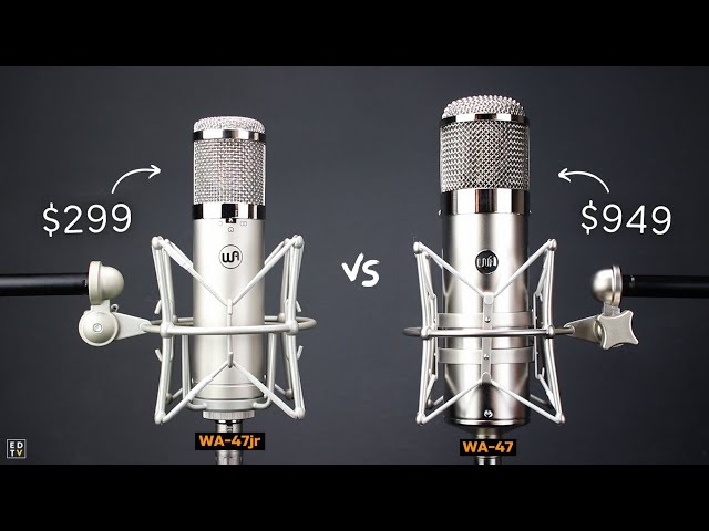 Which Microphone Should You Buy?! - Warm Audio WA-47jr vs. WA-47