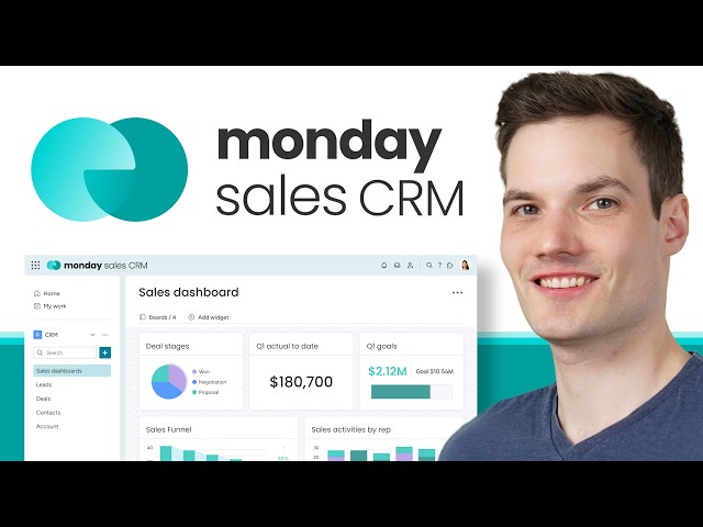 monday sales CRM - Tutorial for Beginners