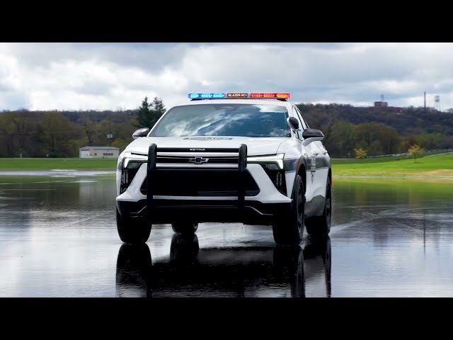 Meet The First Ever Chevrolet Blazer EV Police Pursuit Package | GM Envolve
