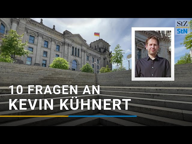 10 Fragen an Kevin Kühnert (SPD): Olaf Scholz, Umfragetief, GroKO | Bundestagswahl