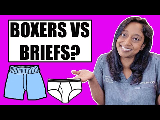 BOXERS VS BRIEFS AND INFERTILITY?