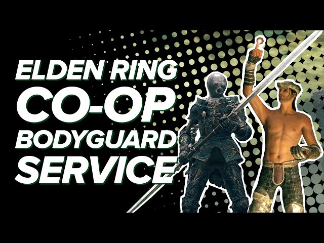 Elden Ring Co-op Gameplay: NOOB BODYGUARD SERVICE! | Andy Protects Mike in Boss Fight But Not Really