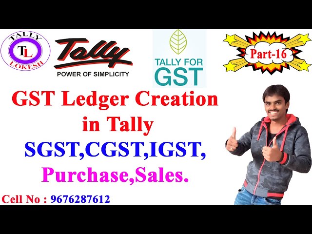 How to Create GST Journal Entries in Tally ||Telugu|| CGST, SGST, IGST, CESS, Purchase, Sales.