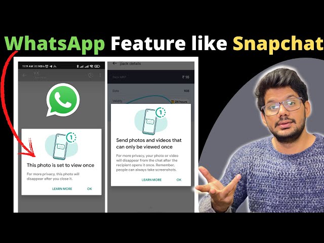 What Is View Once Feature On WhatsApp | Whatsapp new features 2021