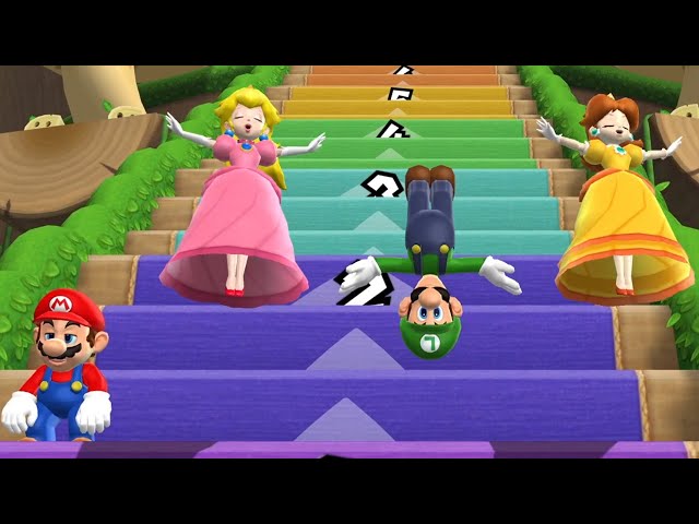 Mario Party 9 Step It Up (Free for All) Vs (1 vs Rivals) Master Difficulty