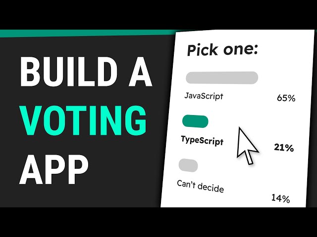 How to Build a Full Stack Voting App with JavaScript and Node.js