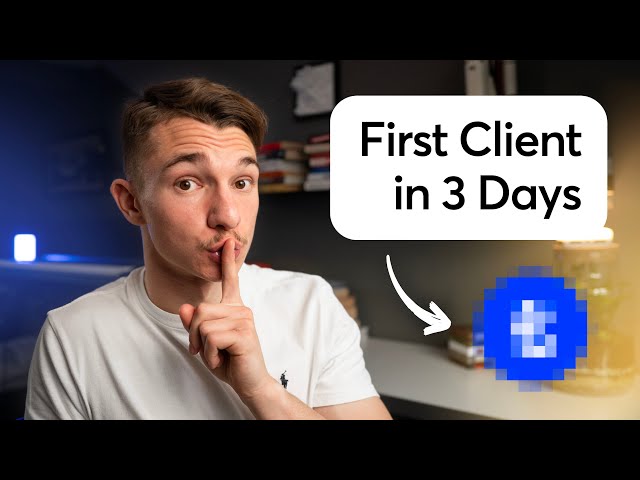 How to land your FIRST Web Design Client in 3 Days (1 Hour of work)