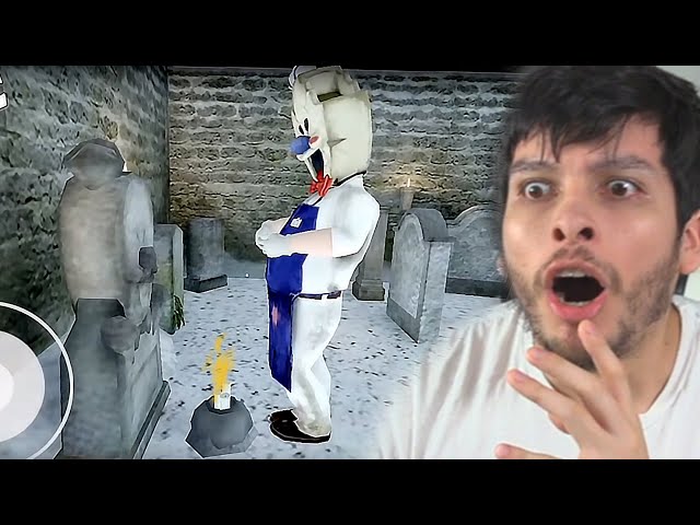 EL HELADERO HABLA CON SU PADRE EN EL CEMENTERIO !! SECRETO - Ice Scream 2 (Horror Game) | DeGoBooM