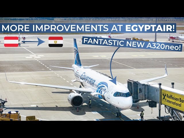 TRIPREPORT | Egyptair (ECONOMY) | Airbus A320neo | Vienna - Cairo