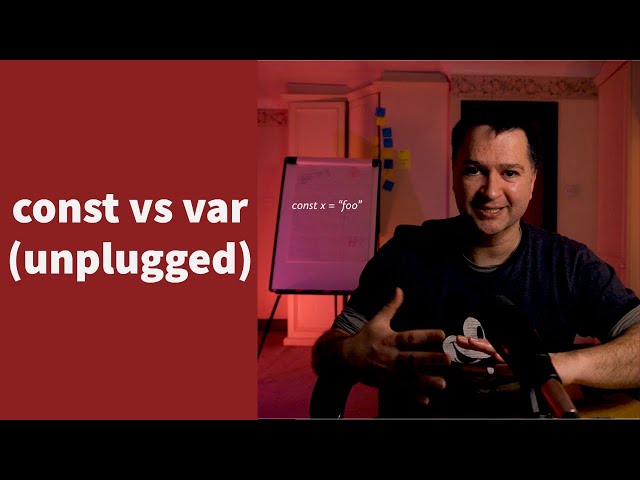 Const vs Var in Javascript ES2015+ unplugged and explained.