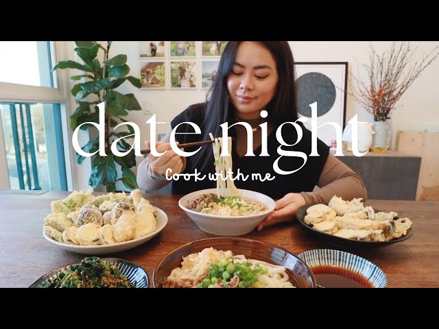 【Cooking for my husband】date night, easy Asian recipes, cook with me / TiffyCooks Vlog