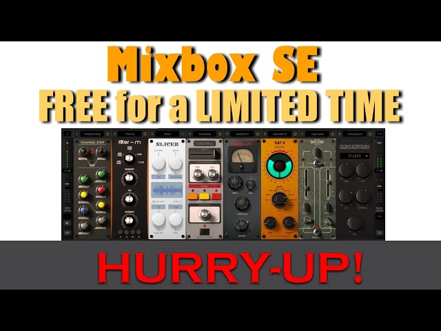 Mixbox SE by IK Multimedia FREE for a LIMITED TIME, HURRY-UP!!!