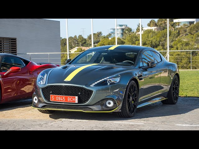 Aston Martin Rapide S AMR - Start Up, Revs, Details, Engine and more!!