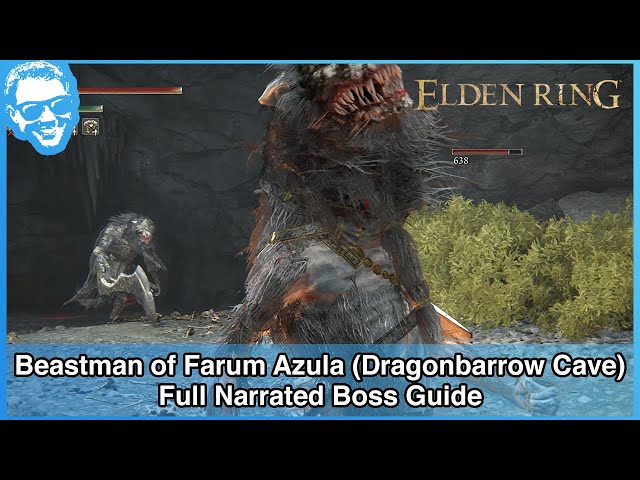 Beastman of Farum Azula (Throwing Knife & Greatsword) (Dragonbarrow Cave) - Narrated Boss Guide