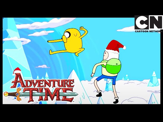 NINJAS IN ACTION! | The Chamber of Frozen Blades CLIP | Adventure Time CHRISTMAS | Cartoon Network