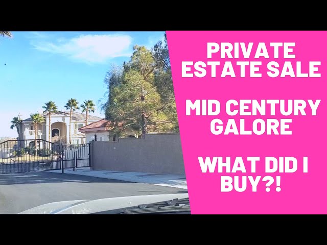 Private Estate Sale Mid Century Galore