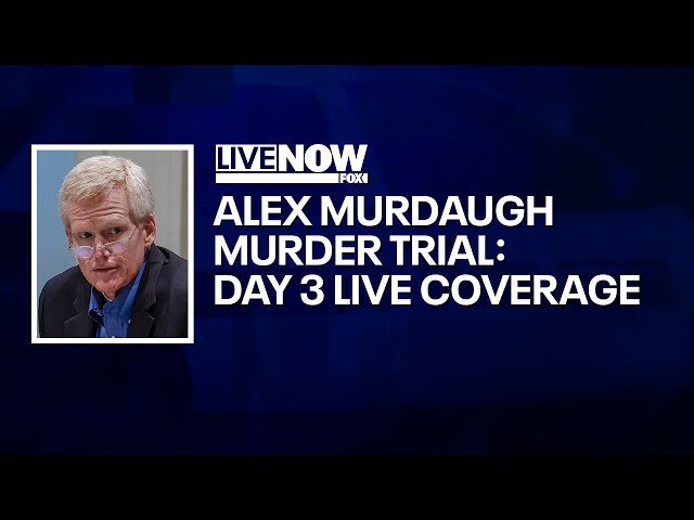 Alex Murdaugh murder trial LIVE courtroom feed; Day two of testimony | LiveNOW from FOX