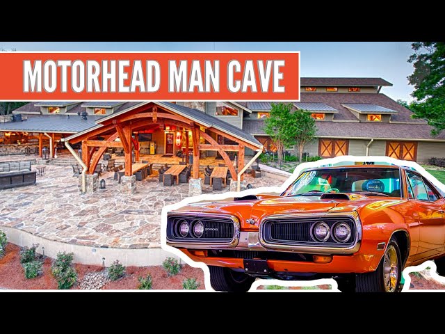 CHECK OUT THIS MOTORHEAD  MAN CAVE!