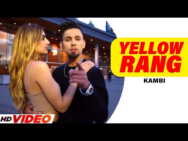 Yellow Rang (HD Video) | Kambi | Harj Nagra | Latest Punjabi Song 2024 | New Punjabi Song 2024