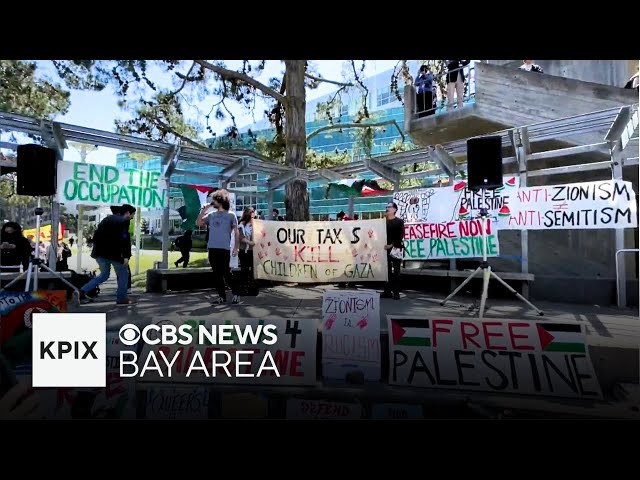 San Francisco State University joins protest encampments